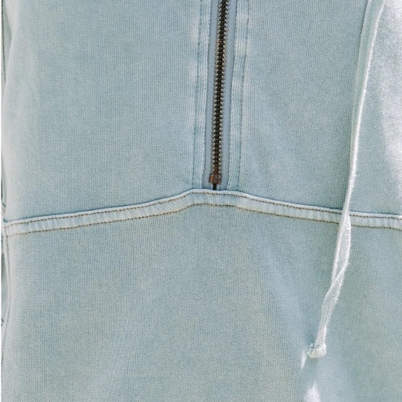 ViciCollection, Hem and Thread, Long Weekend Oversized Half Zip Sweater - Picture 2 of 9